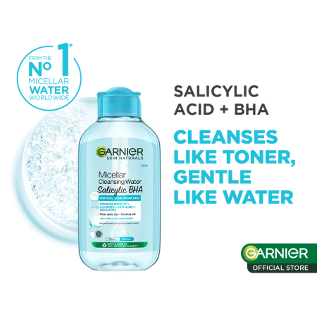 Garnier Micellar Water with Salicylic Acid - Oil & Acne Control