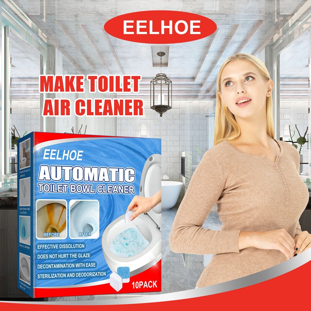 Eelhoe Toilet Cleaning Effervescent Tablet Toilet Descaling