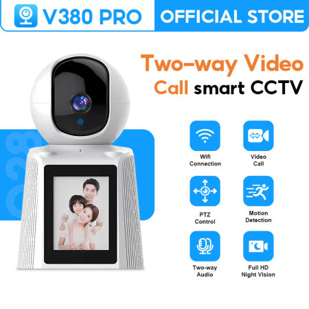 V380 Pro Indoor Baby Monitor Camera with Smart Video Calling