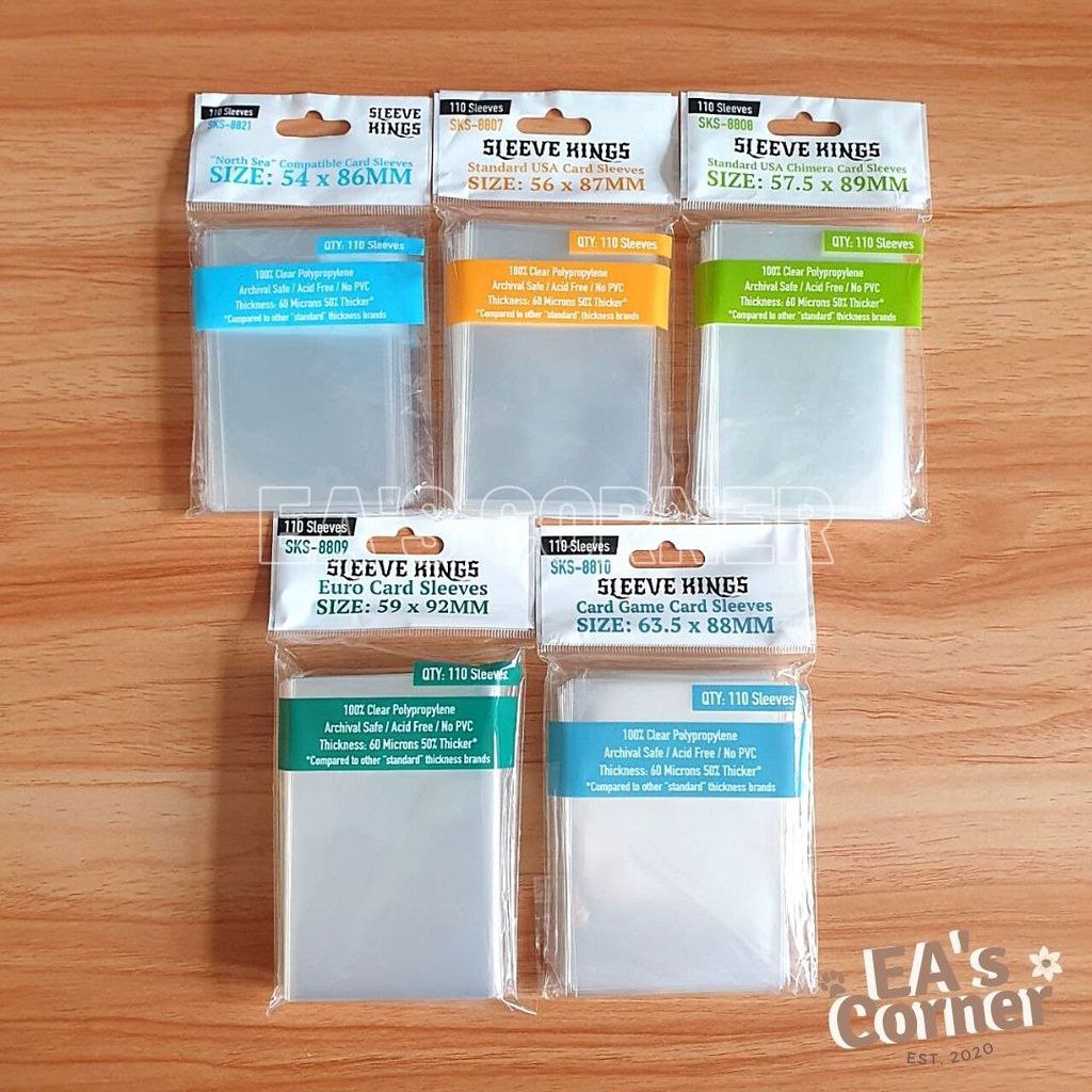 knorr card sleeves Oathsworn: Into The Deepwood Compatible Sleeve Bundle (8803 X 2 + 8810 X 12 +8835 X 1 + 8847 X 1) Our card count is based on the Board Game Geek Card Sleeve Sizes for Games thread as noted above 50pcs Blueberry Sleeves Kpop Photocard