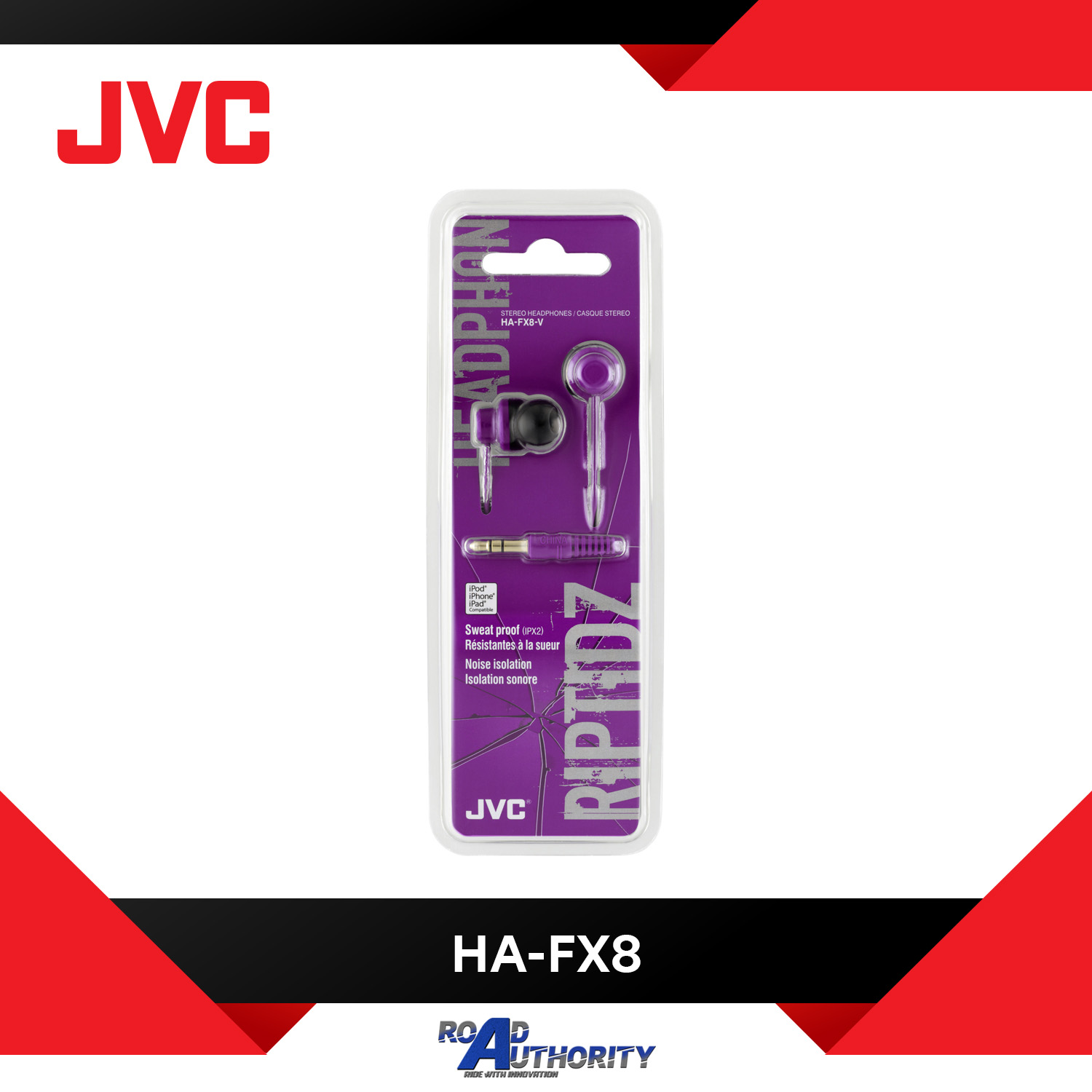 Jvc Ha Fx8 In Ear Headphone Violet Lazada Ph