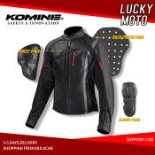 KOMINE JK095 Men's High-Performance Motorcycle Jacket