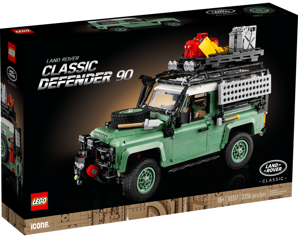 Lego Creator Icons 10317 Land Rover Classic Defender 90 Lazada