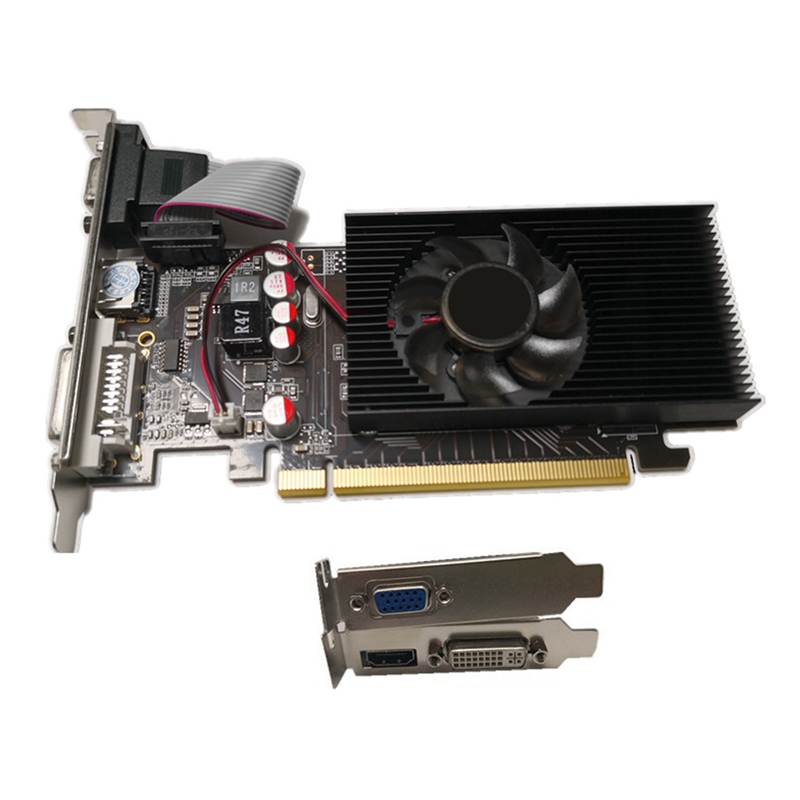 2021 Game Video Card GT610 1GB Graphics Card For Desktop Computer