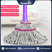 Magic Mop with Retractable Handle for Easy Household Cleaning