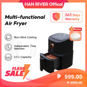 HAN RIVER Air Fryer - Power 800W, 3.5L Capacity