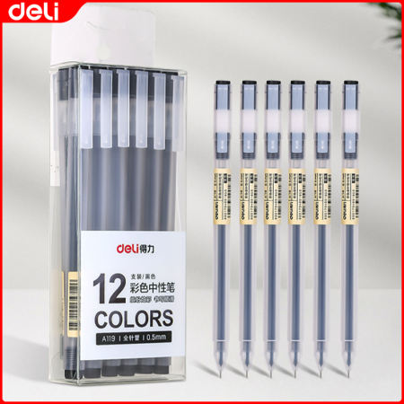 Deli 8 Colors Gel Pen - School Supplies Ballpen