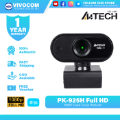 A4Tech PK-925H Full HD 1080P Fixed Focus Webcam