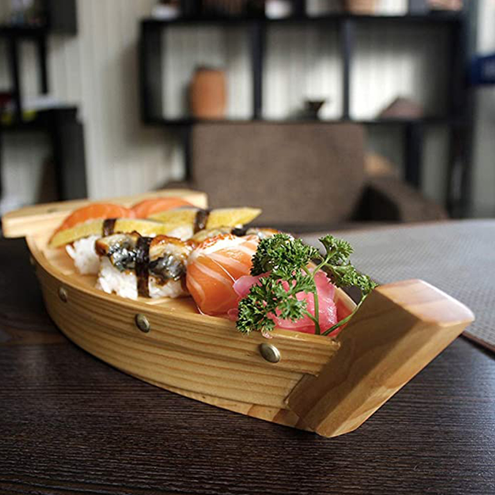 Shop Wooden Sushi Boat Serving Tray with great discounts and prices online  Sep 2023 Lazada Philippines
