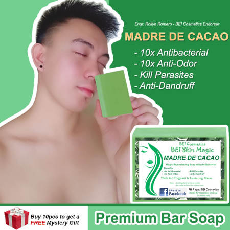 BEI x Green Nature Madre de Cacao Whitening Soap