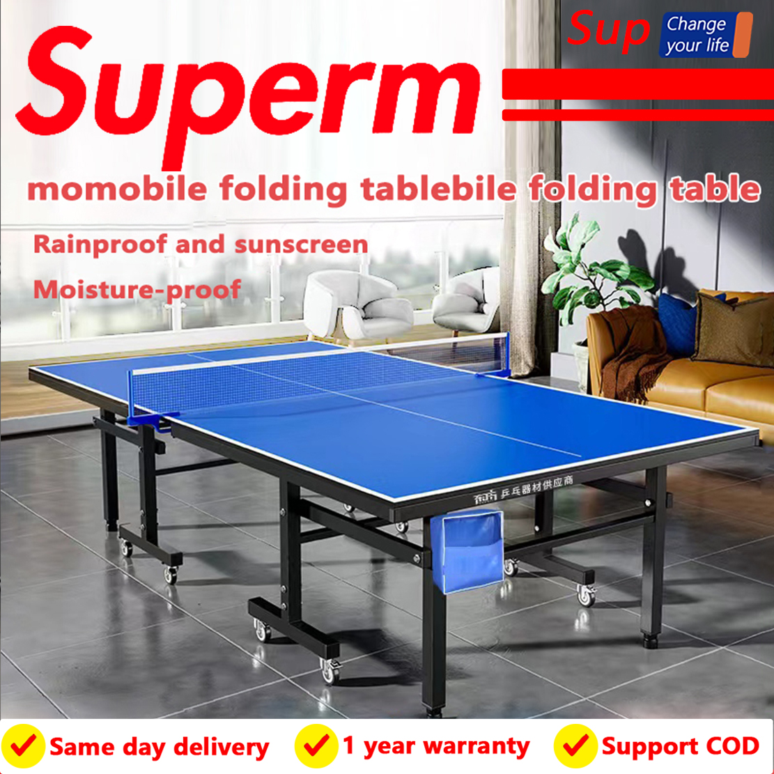 Standard table tennis table removable folding competition table indoor and outdoor ping sports and fitness equipment table tennis table