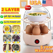 Multi-Functional Electric Food Steamer with Auto Power Off