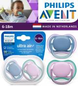 Philips Avent Ultra Air Pacifier for 6-18 Months