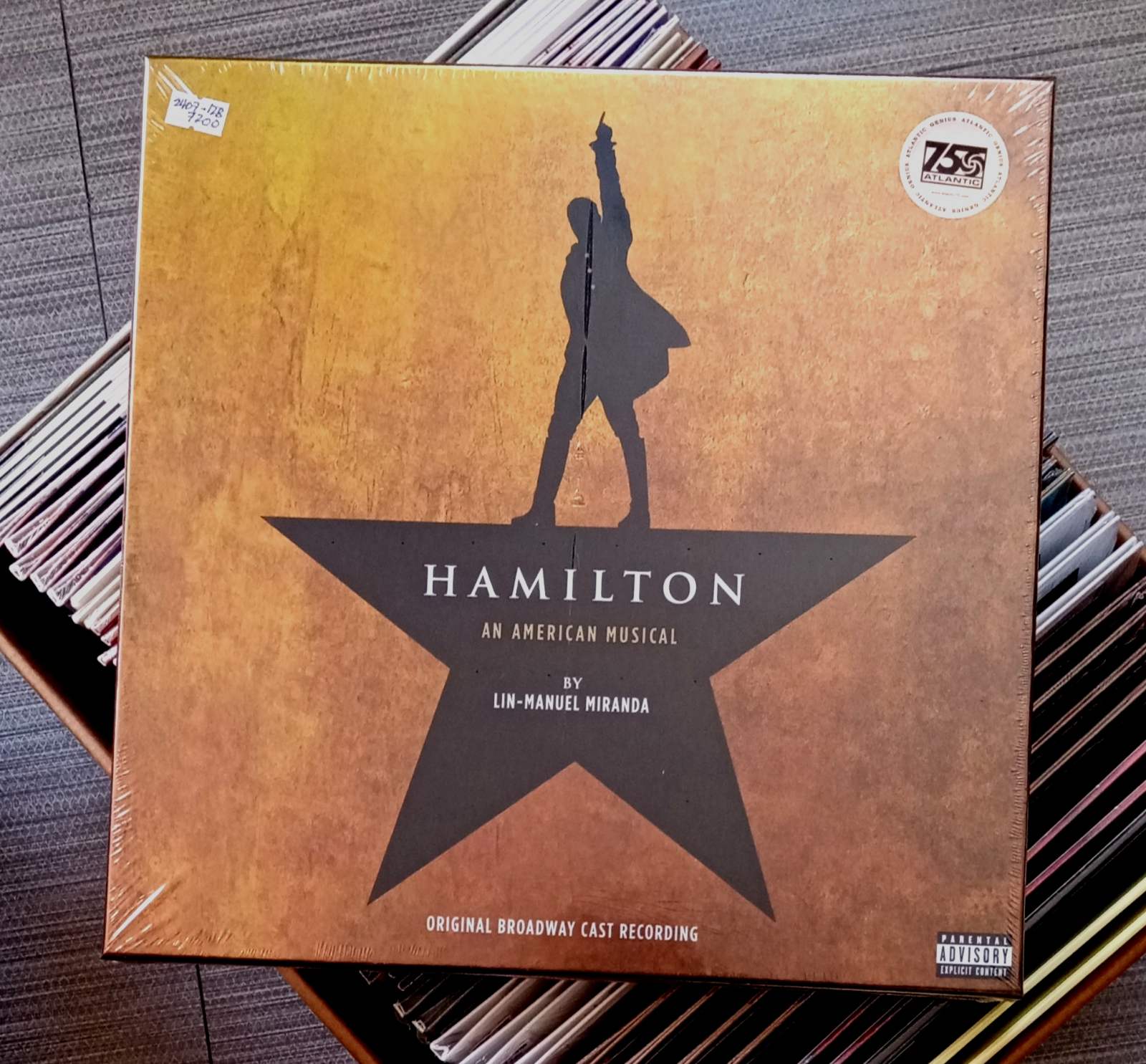 Lin Manuel Miranda Hamilton Original Broadway Cast Recording Vinyl LP Plaka The Grey Market Records Lazada PH