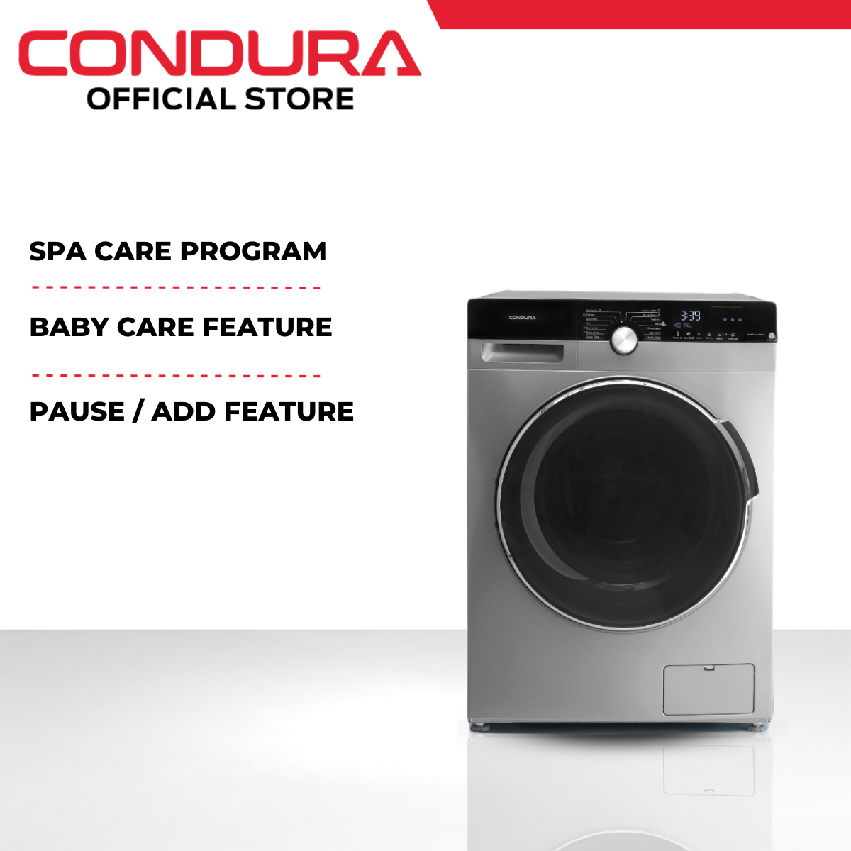 condura 8.5 kg washing machine