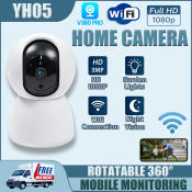 V380PRO Snow Man Wireless IP Camera: HD Night Vision