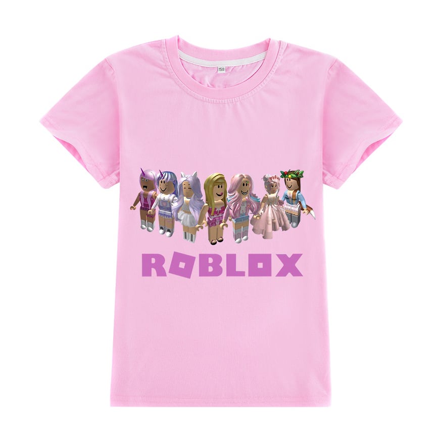 Kids Girl Roblox Printed Oversize T-Shirt, New Arrivals, 61234160139