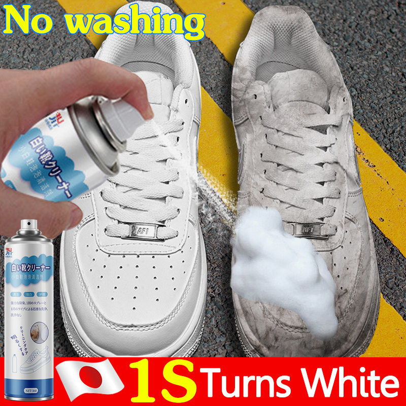 white shoes cleaner whitening for yellow stain shoes spray for