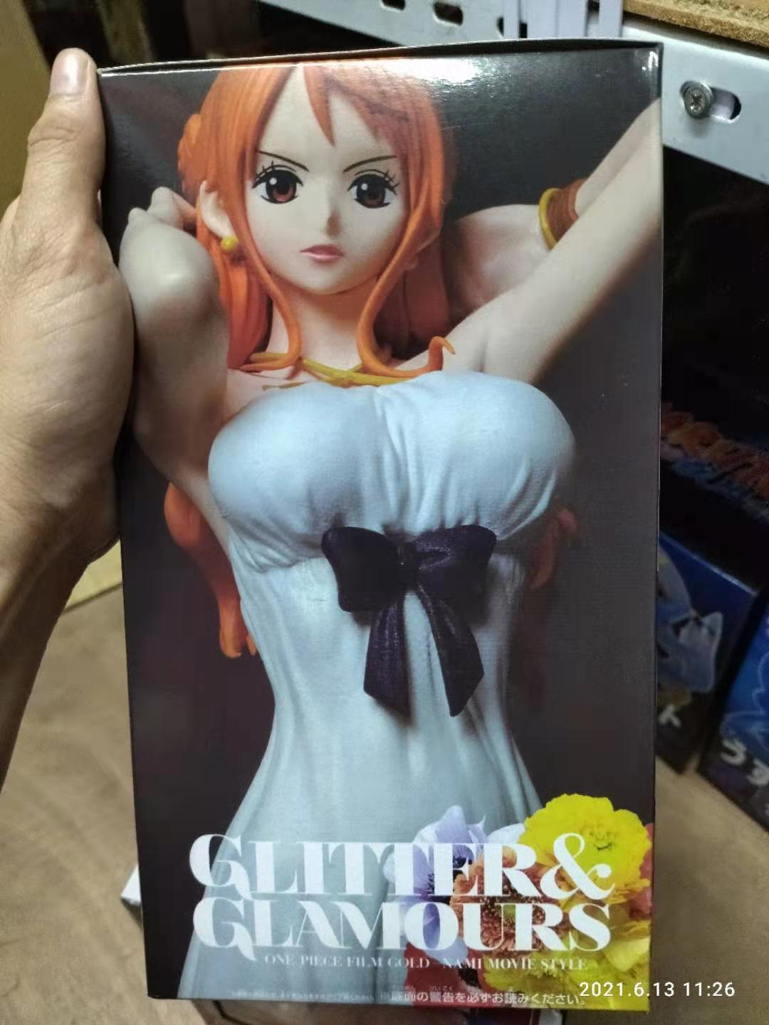 ONE PIECE FILM GOLD Nami 25cm figure GLITTER&GLAMOURS MOVIE STYLE