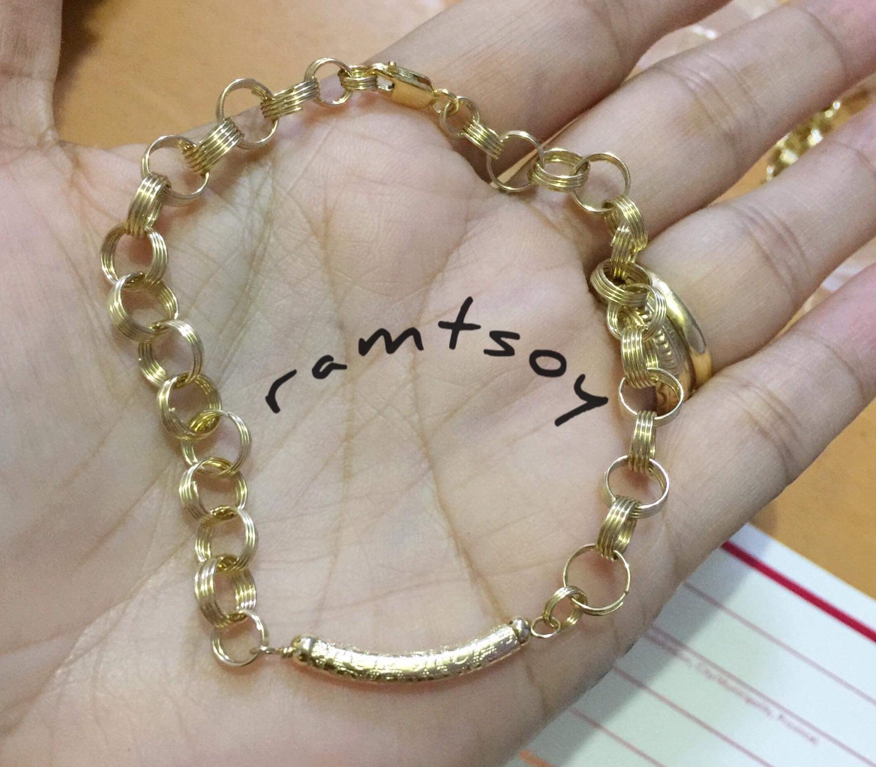 10k gold filled bracelet(unisex) Presyo 2,949 Piso*Libreng Shipping