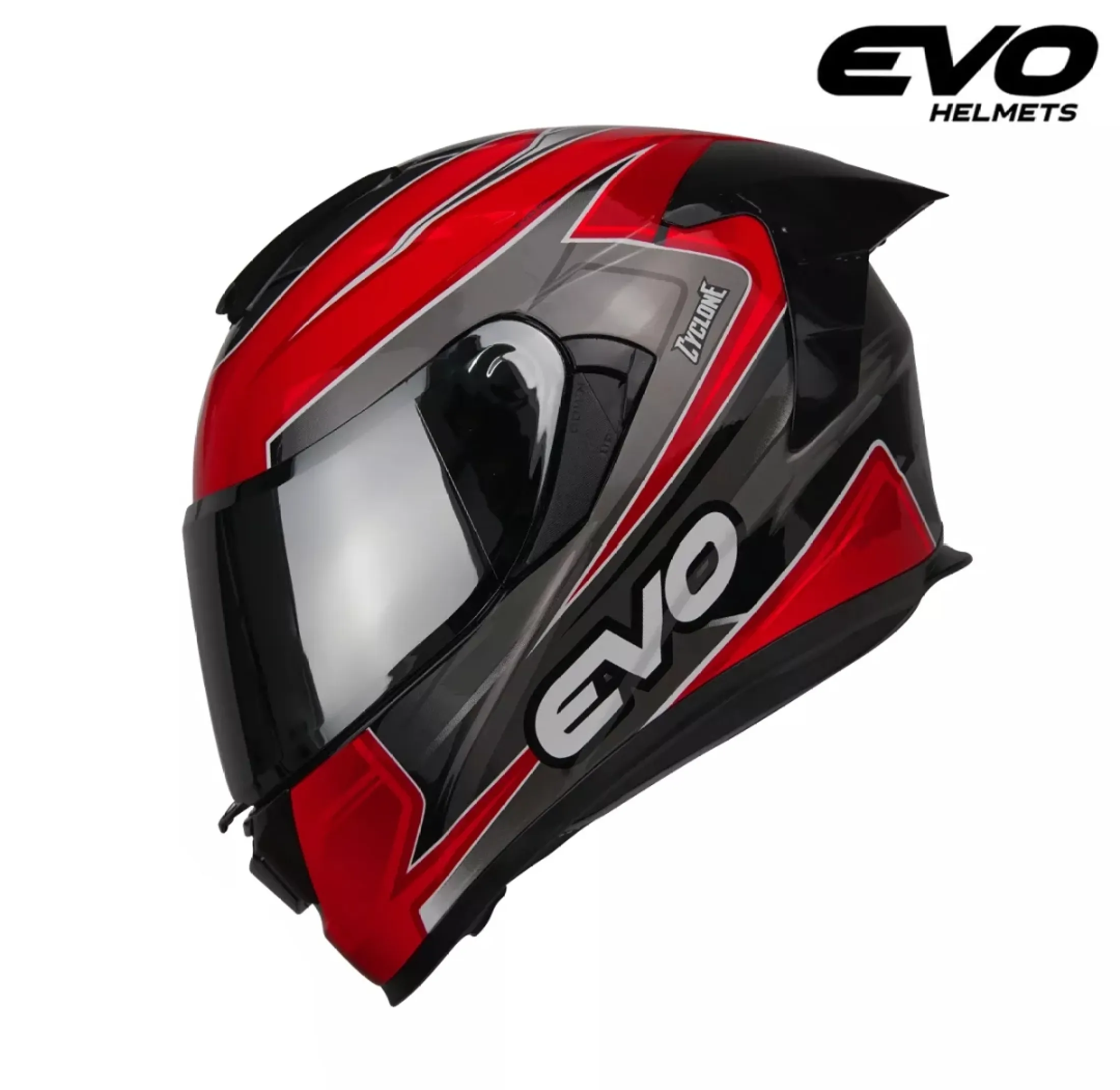 Evo Gt Pro Cyclone Red Black Full Face Helmet Lazada Ph