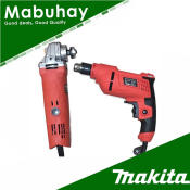Makita Grinder With Drill Set