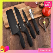 Redmond Japanese Knife High Quality Non-Stick Coating Multifunction Kitchen Knife Sets