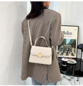 TOLLC Korean Fashion Inclined Sling Bag for Women