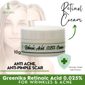 Greenika Retinoic Acid Cream - Anti-Acne & Wrinkle Treatment