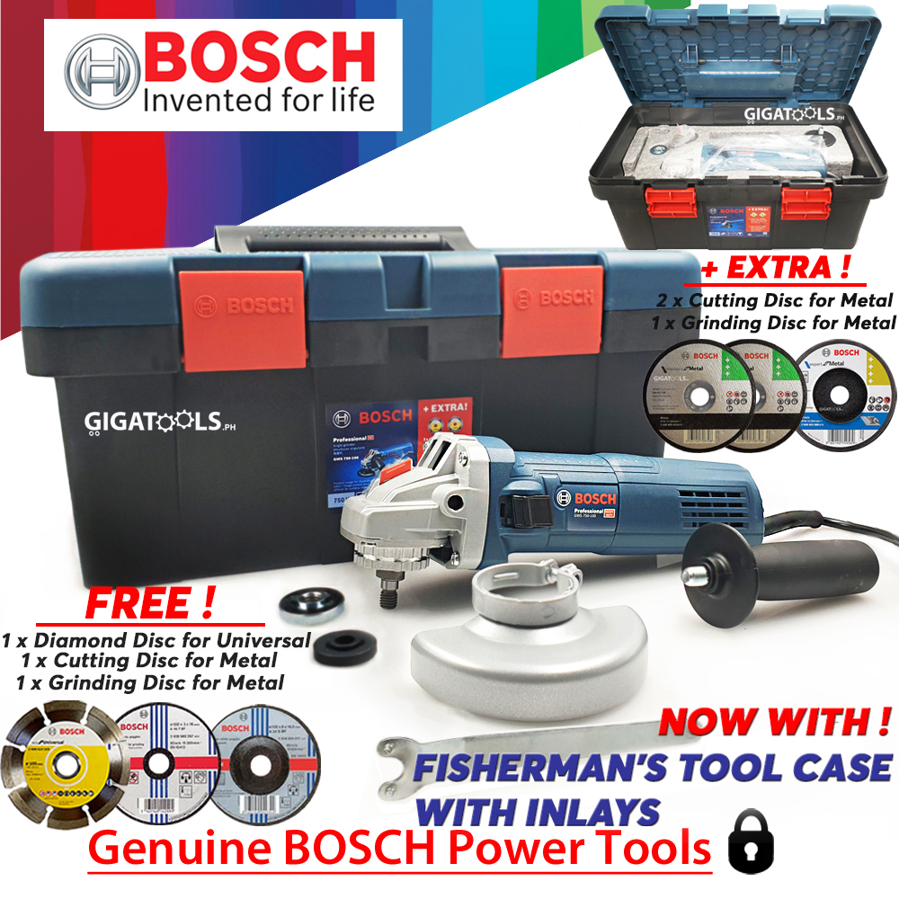 Image of Bosch PWS 750-125 angle grinder at Best Buy