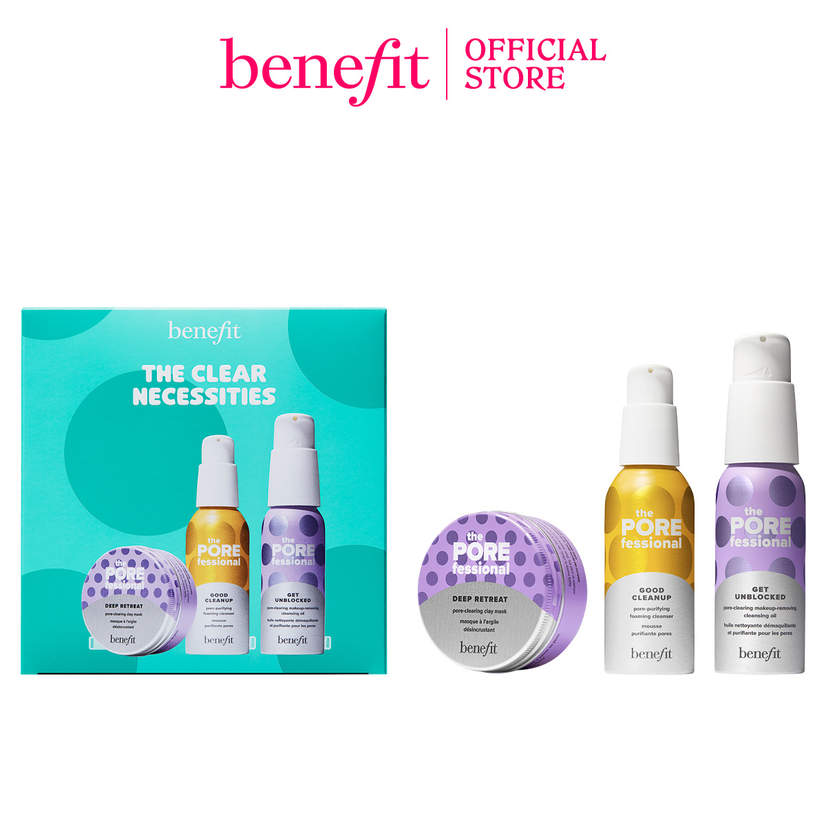 Discount on Benefit  shoes - SKU: Benefit The Clear Necessities Set