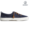 Sperry Women's Pier Wave Canvas Sneaker - Navy