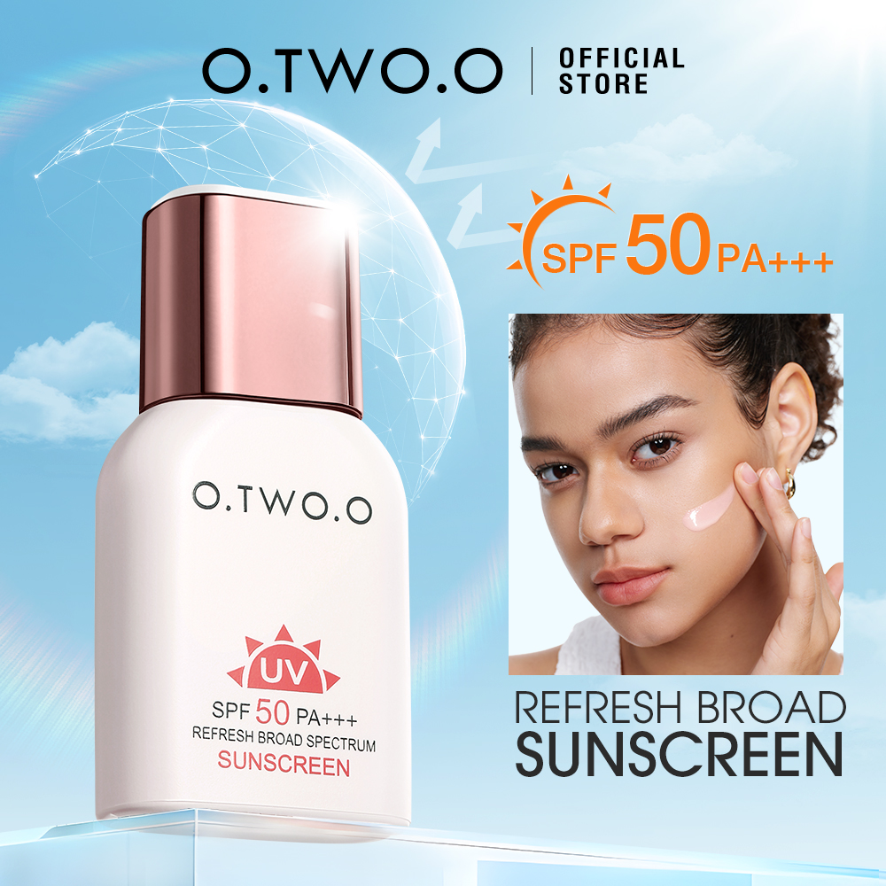 Discount on O.TWO.O  shoes - SKU: O.TWO.O Sunscreen SPF 50+++ Face Sunblock Lightweight, Non-Sticky UV Protection with Moisturizing & 