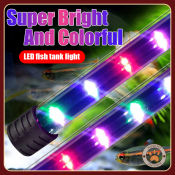 LED Fish Tank Light - Bright and Colorful Aquarium Light