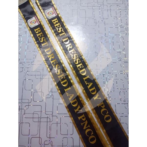 Best 2024 dress sash