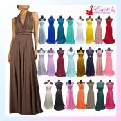 Infinity Tube Floor Length Dress | Free Size Cotton Spandex