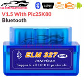 ELM327 Bluetooth OBD2 Scanner for Android Windows - Auto Diagnostic Tool