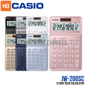 Casio 12 Digit Calculator JW-200SC - 100% Original