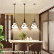 Diamond Pendant Light by Modern Design - LED Chandelier Light