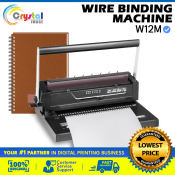 Officom Wire Binding Machine - A4 Double Loop, 140 Sheets