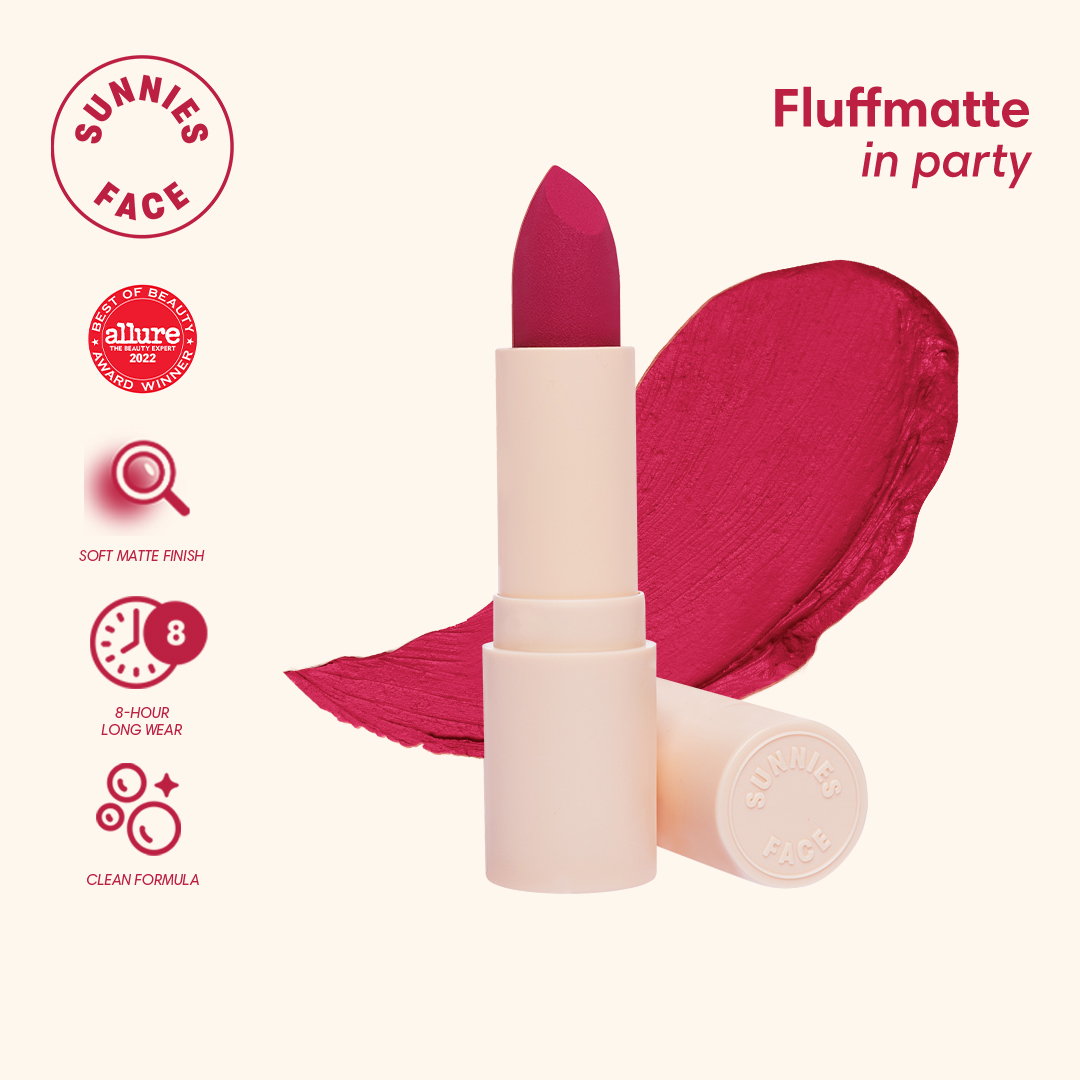 Discount on Sunnies Face  shoes - SKU: Sunnies Face Fluffmatte [Weightless Modern Matte Lipstick] (Party)