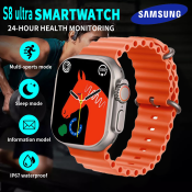 SAMSUNG S8 Ultra Women's Waterproof Fitness Smart Watch