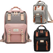 New fashion korean bag doughnut Macaroon waterproof Backpack / Classic School Bag for woman Pastel Series Casual School Bagpack