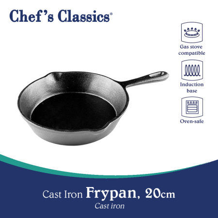 Chef's Classics Cast Iron Frypan, 20cm