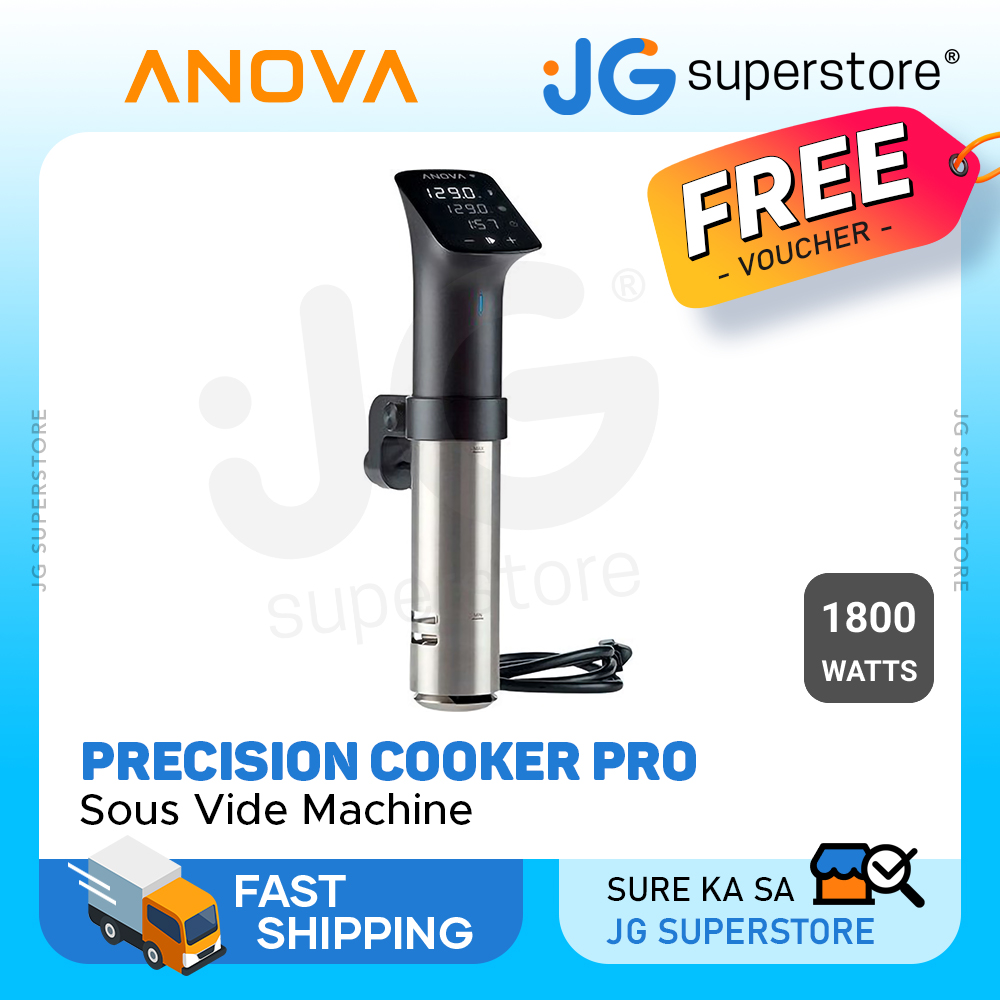 Anova Precision Cooker Nano Sous Vide with 8L/Min Flow Rate, Bluetooth  Connectivity & App Control - Black