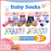 CiCi Baby Socks - Cute Cotton 0-12 months Boy/Girl