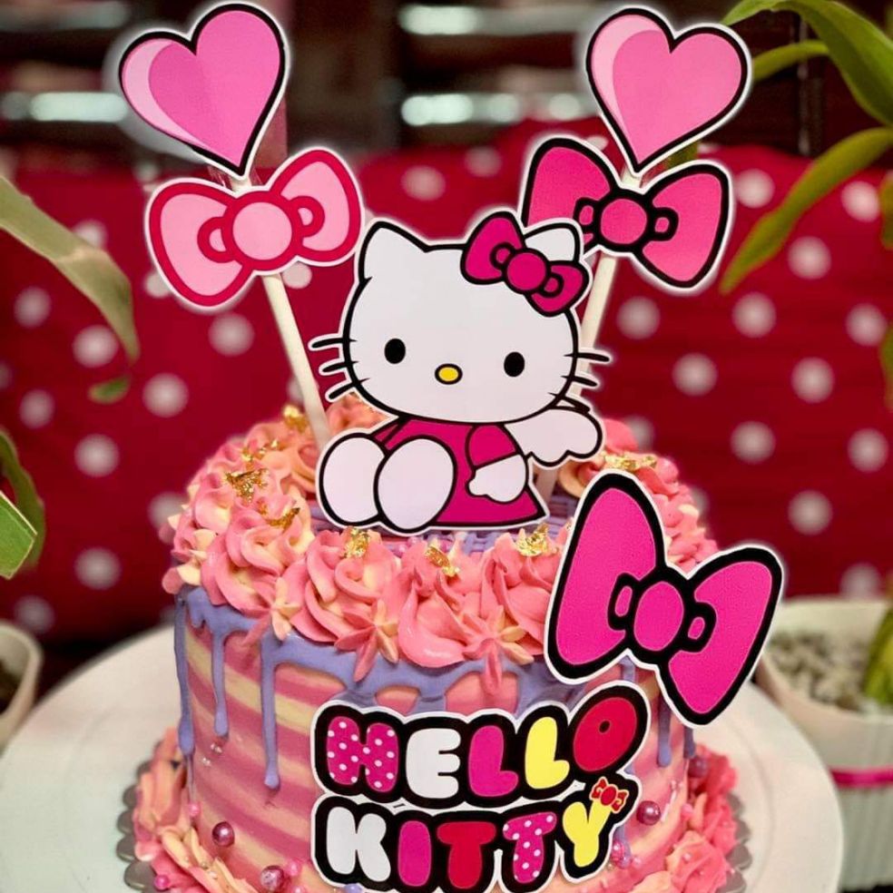 47 Buttercream Cake Ideas for Every Celebration : Hello Kitty Aquarius Cake