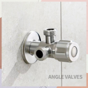 304 Stainless Steel 2-Way Shower Valve with Dual Outlets