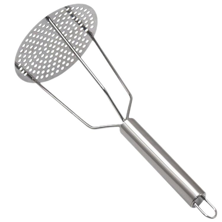 Single Manual Potatoes Chickpea Masher - Hand Stainless Smasher for Food -  Steel Handle Tool for Vegetable Potato Mash