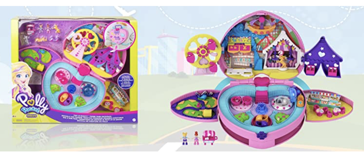  Polly Pocket Tiny is Mighty Theme Park Backpack